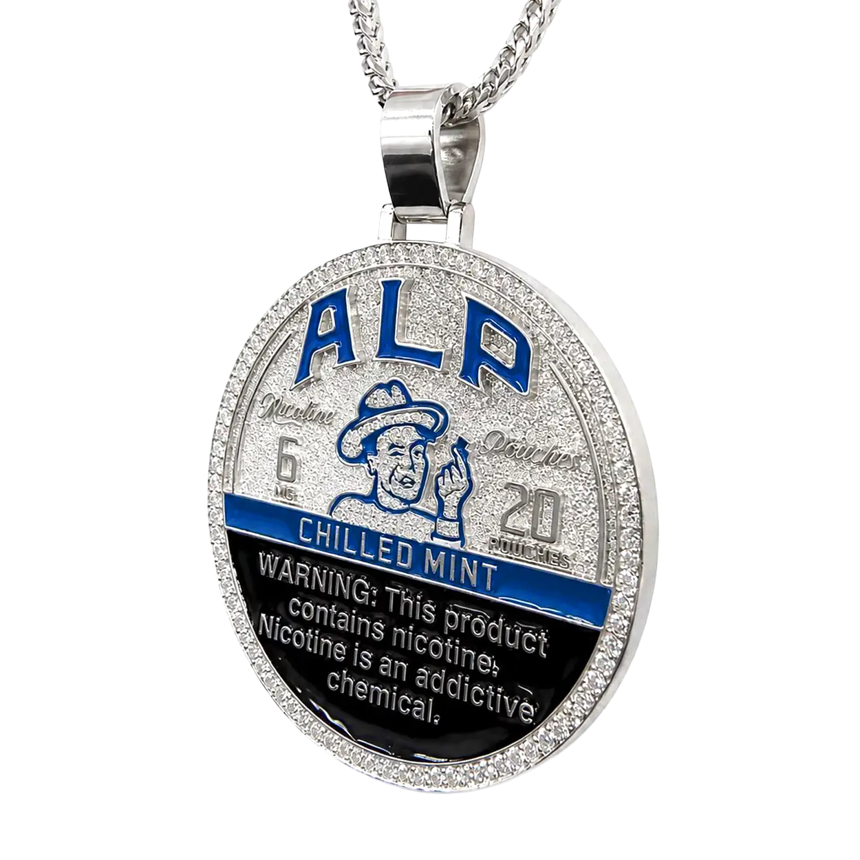 ALP x TraxNYC Tin Diamond Pendant