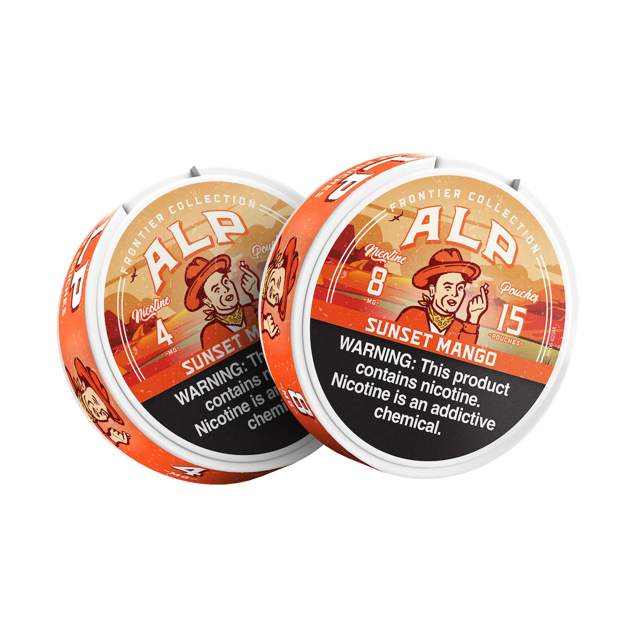Frontier Sunset Mango Nicotine Pouches