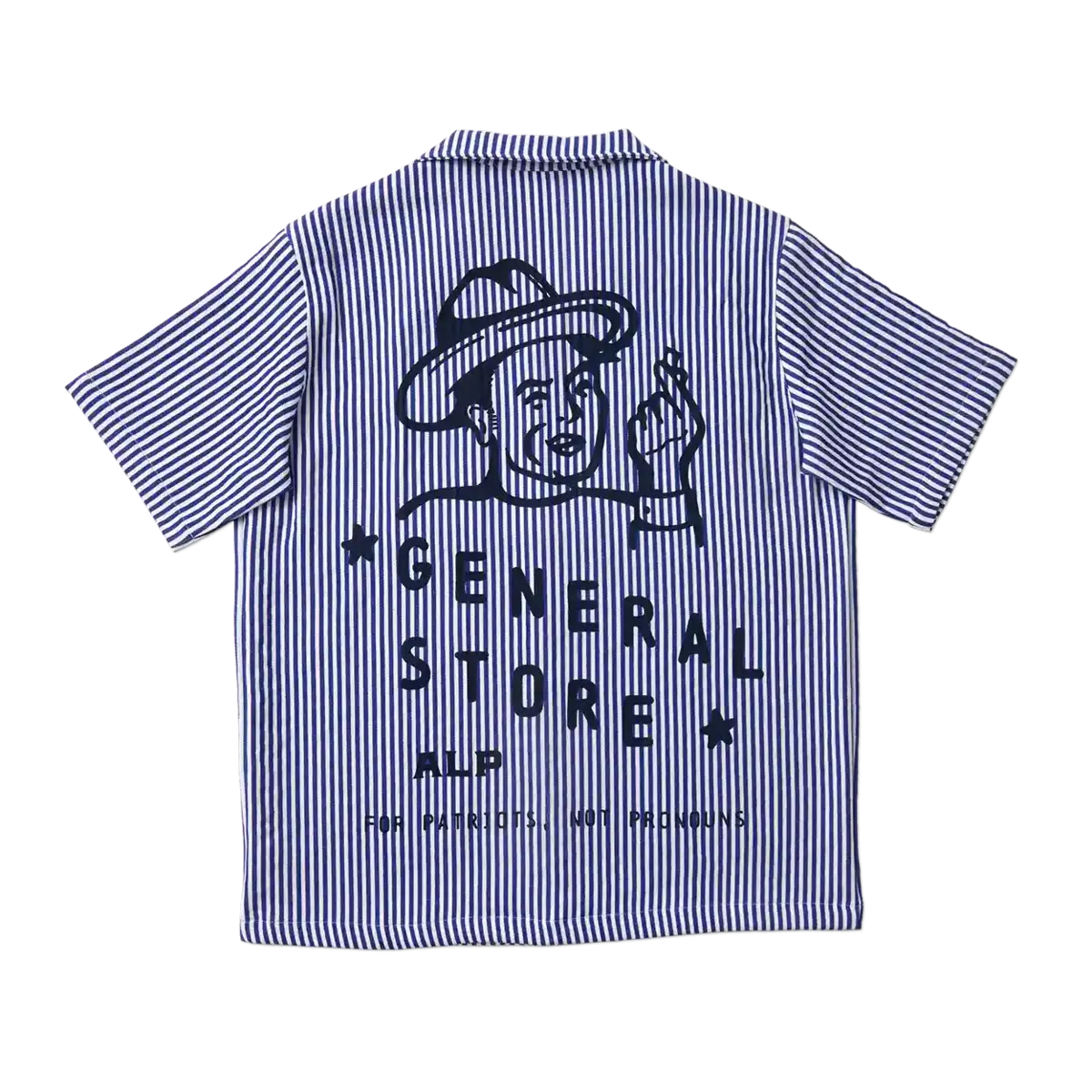 General Store Mechanic's Shirt Blue Stripe