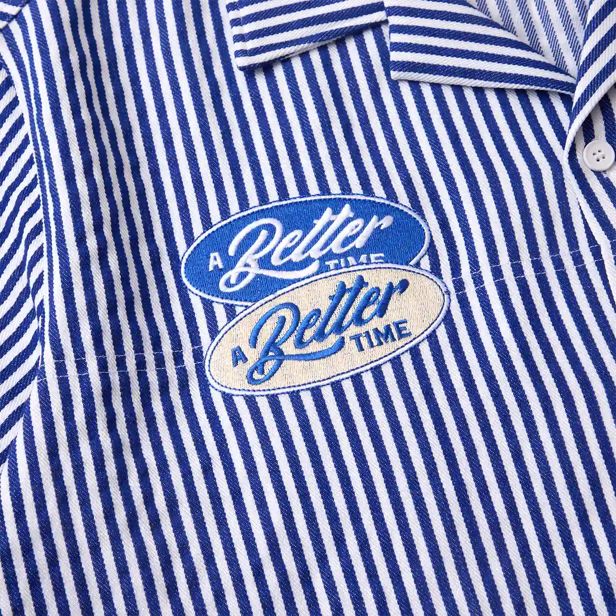 General Store Mechanic's Shirt Blue Stripe