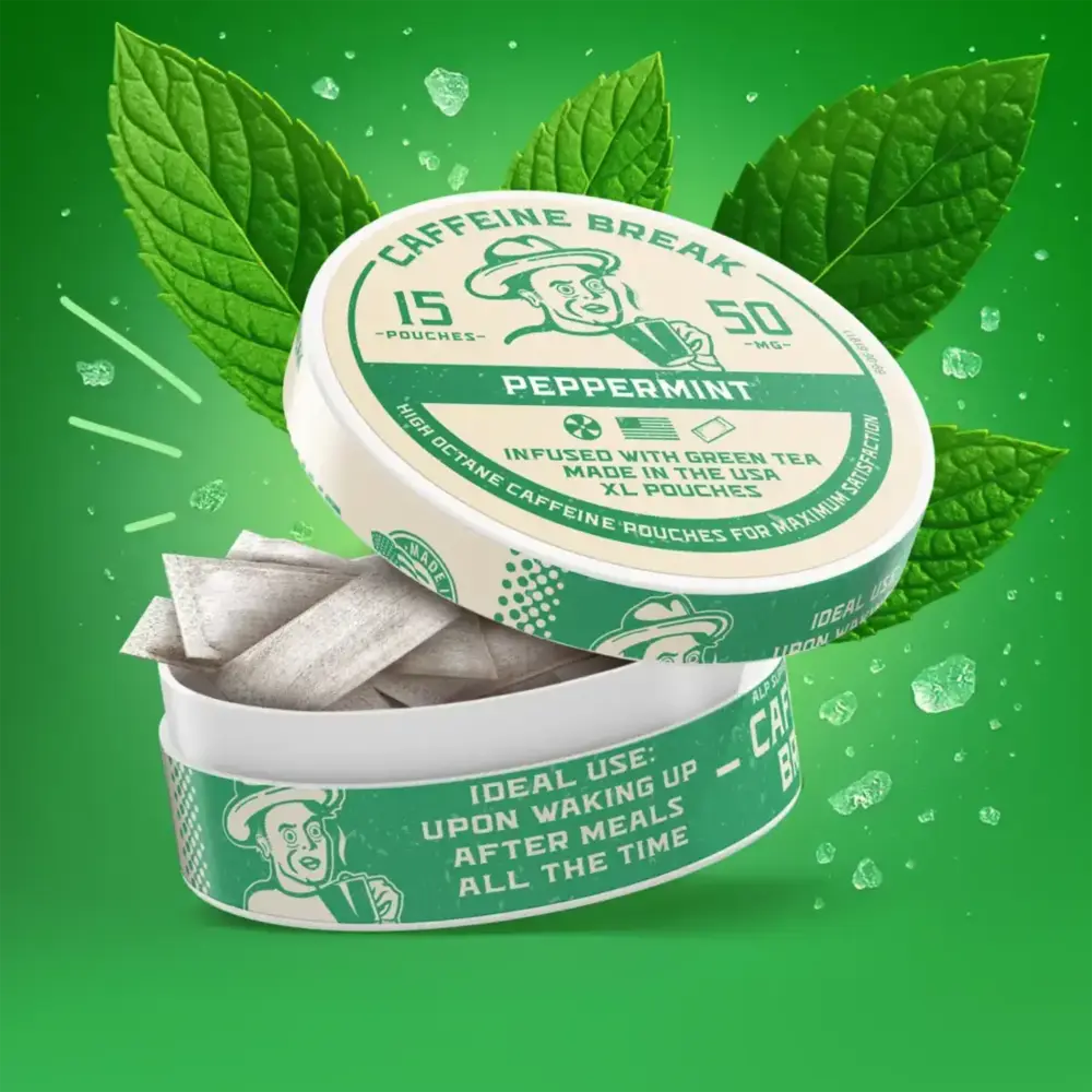 Peppermint Caffeine Pouches