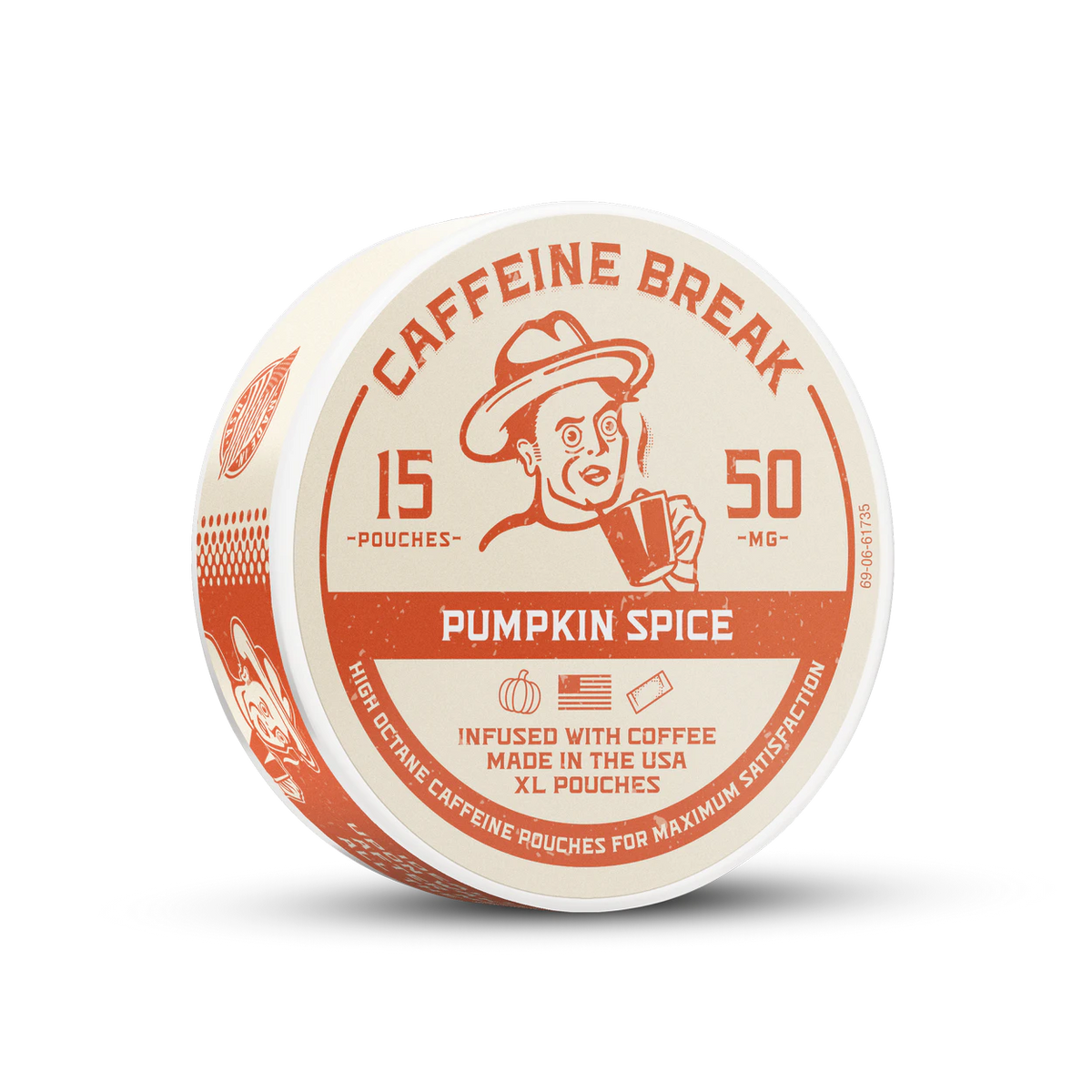 Pumpkin Spice Caffeine Pouches
