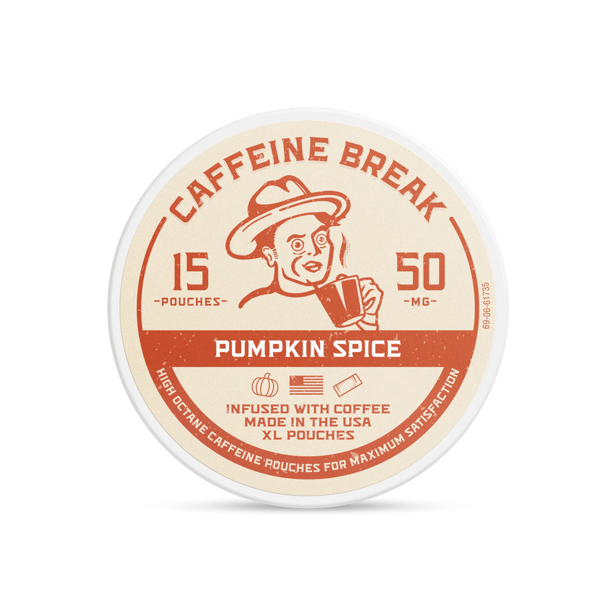 Pumpkin Spice Caffeine Pouches