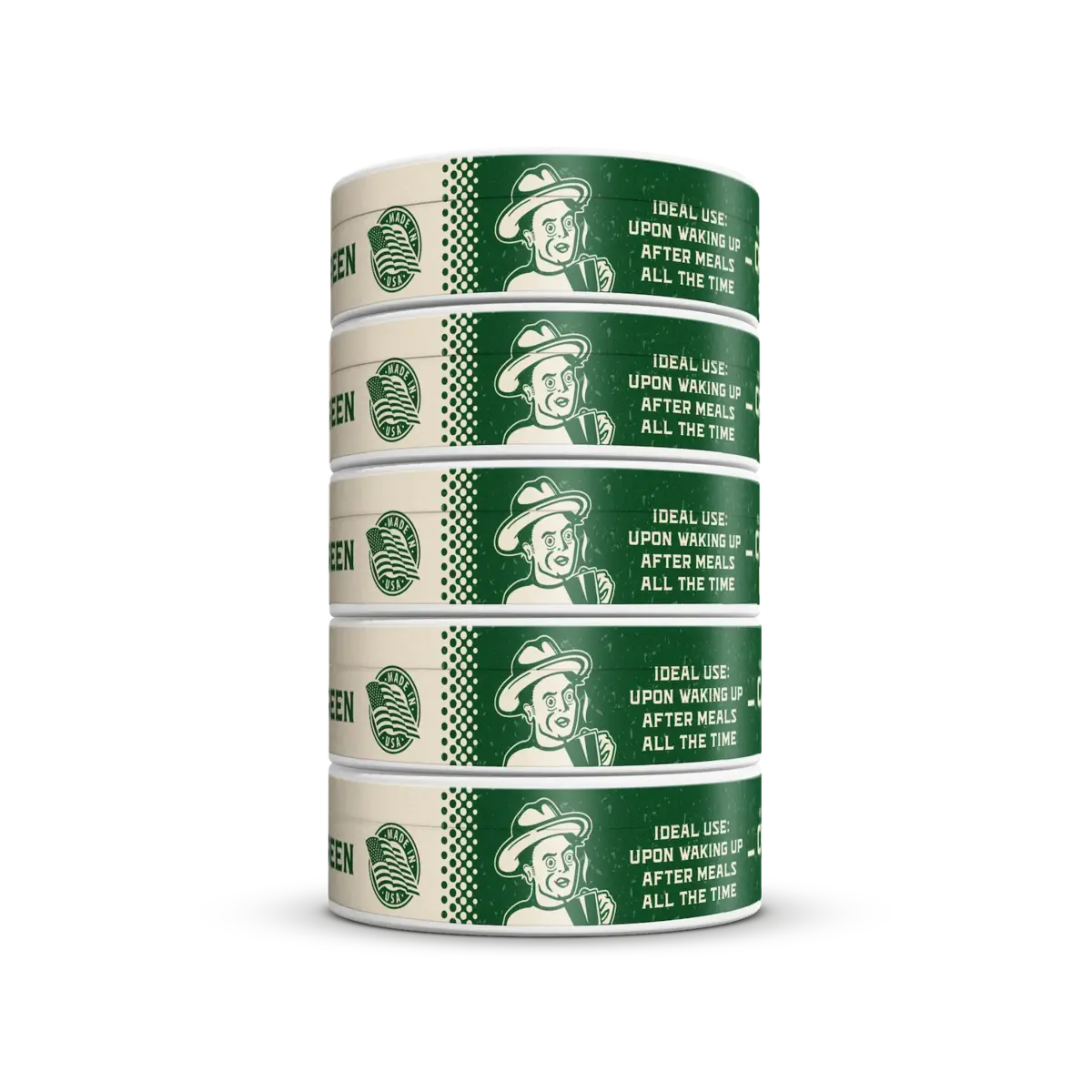 Wintergreen Caffeine Pouches