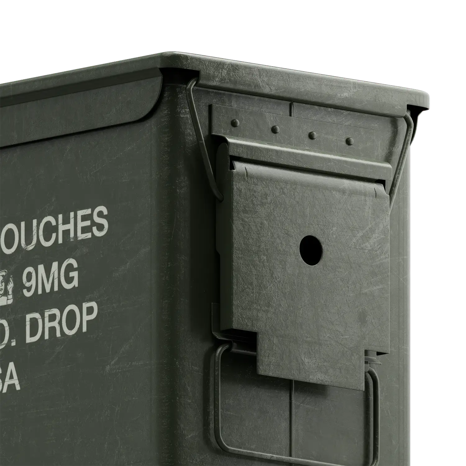 50 Cal Wintergreen 9mg Ammo Can