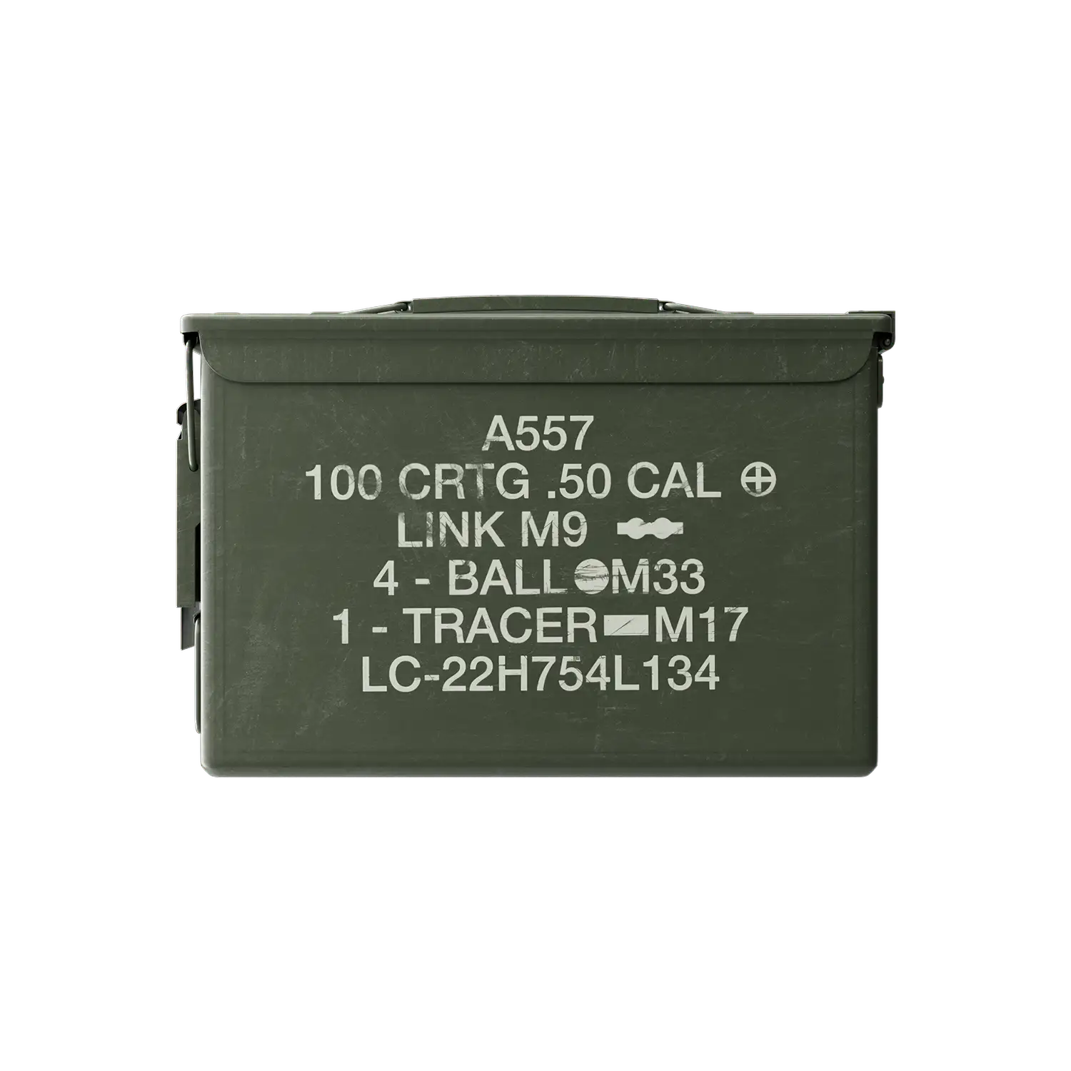 50 Cal Wintergreen 9mg Ammo Can