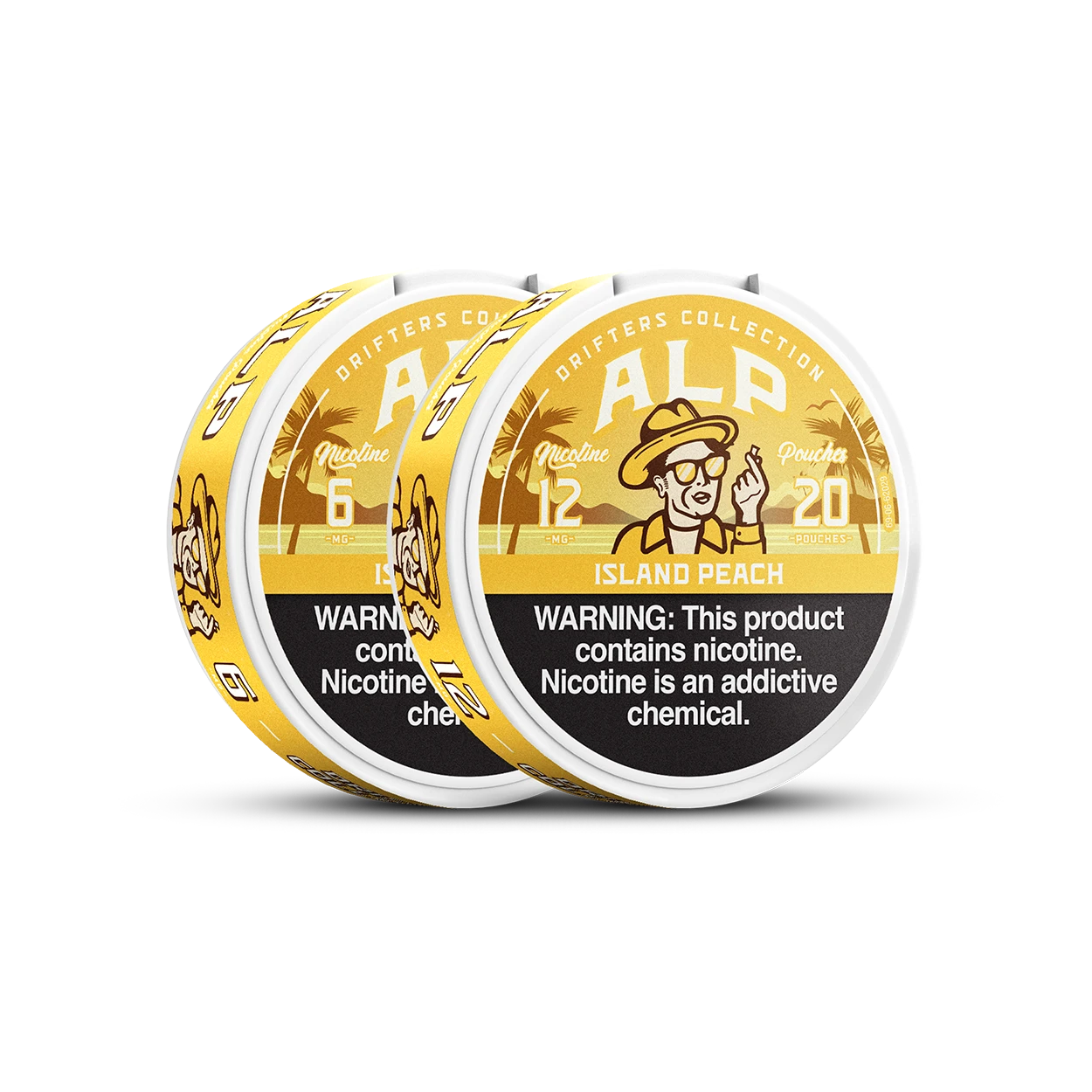 Drifters Island Peach Nicotine Pouches