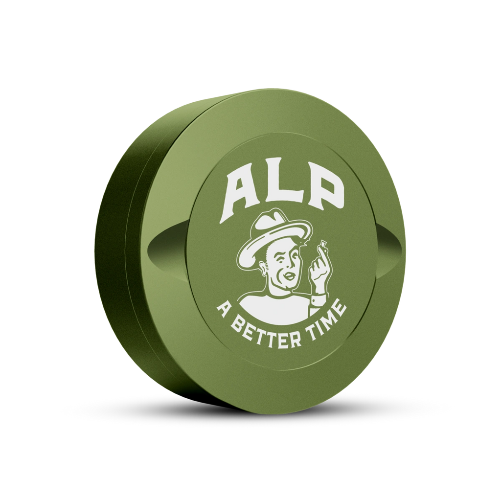 Metal Travel Tin Forest Green