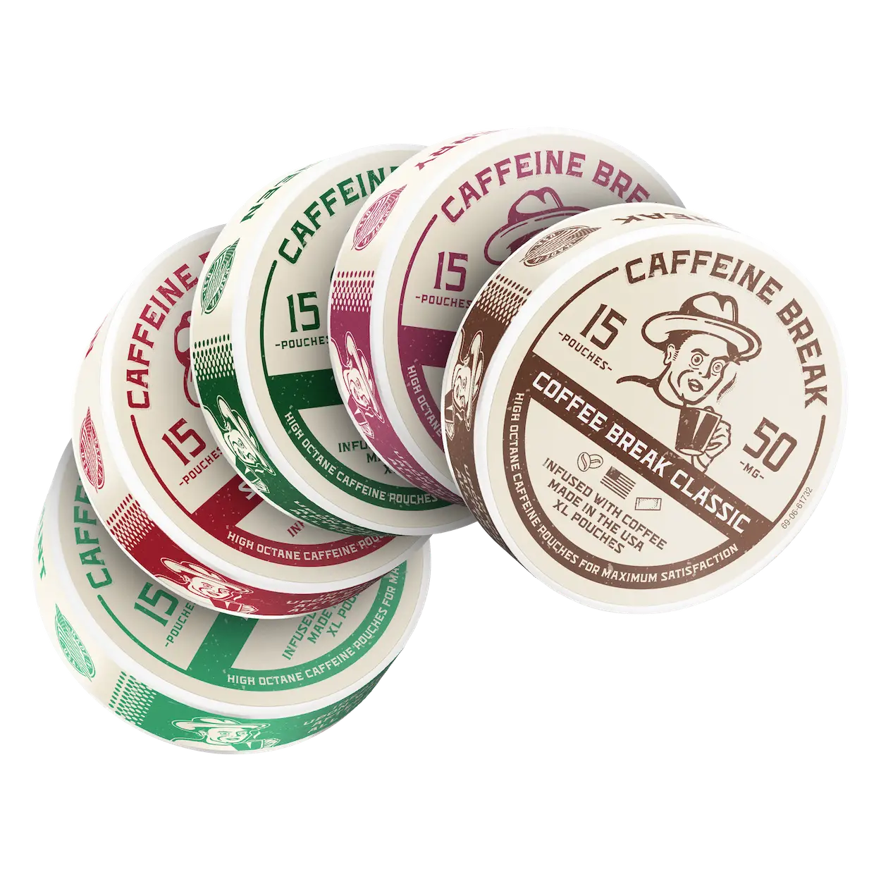 Combo Pack Caffeine Pouches