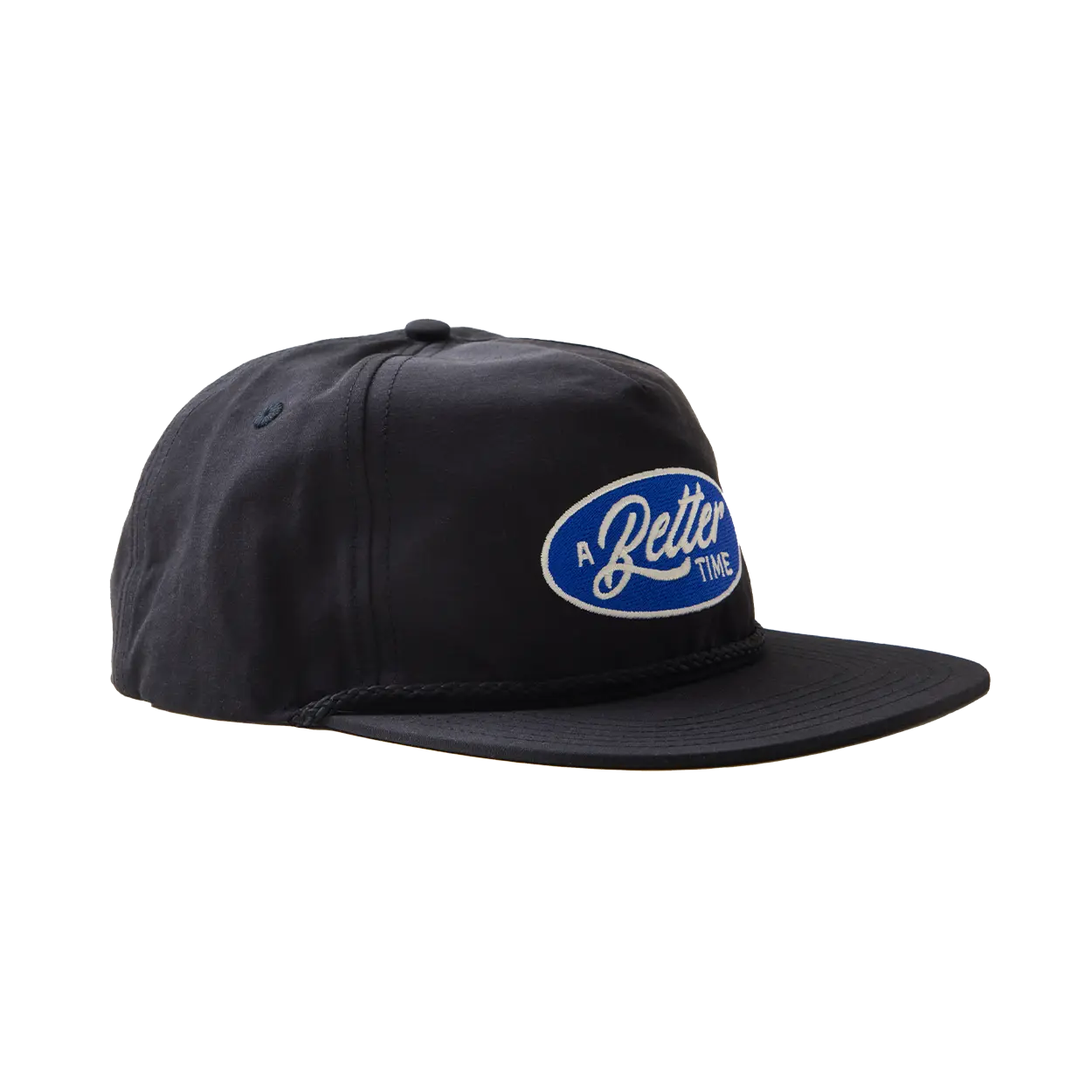 A Better Time Rope Hat Black