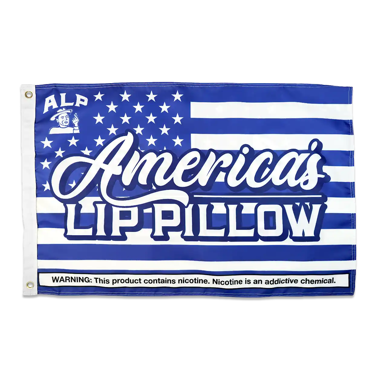 ALP America's Lip Pillow Flag