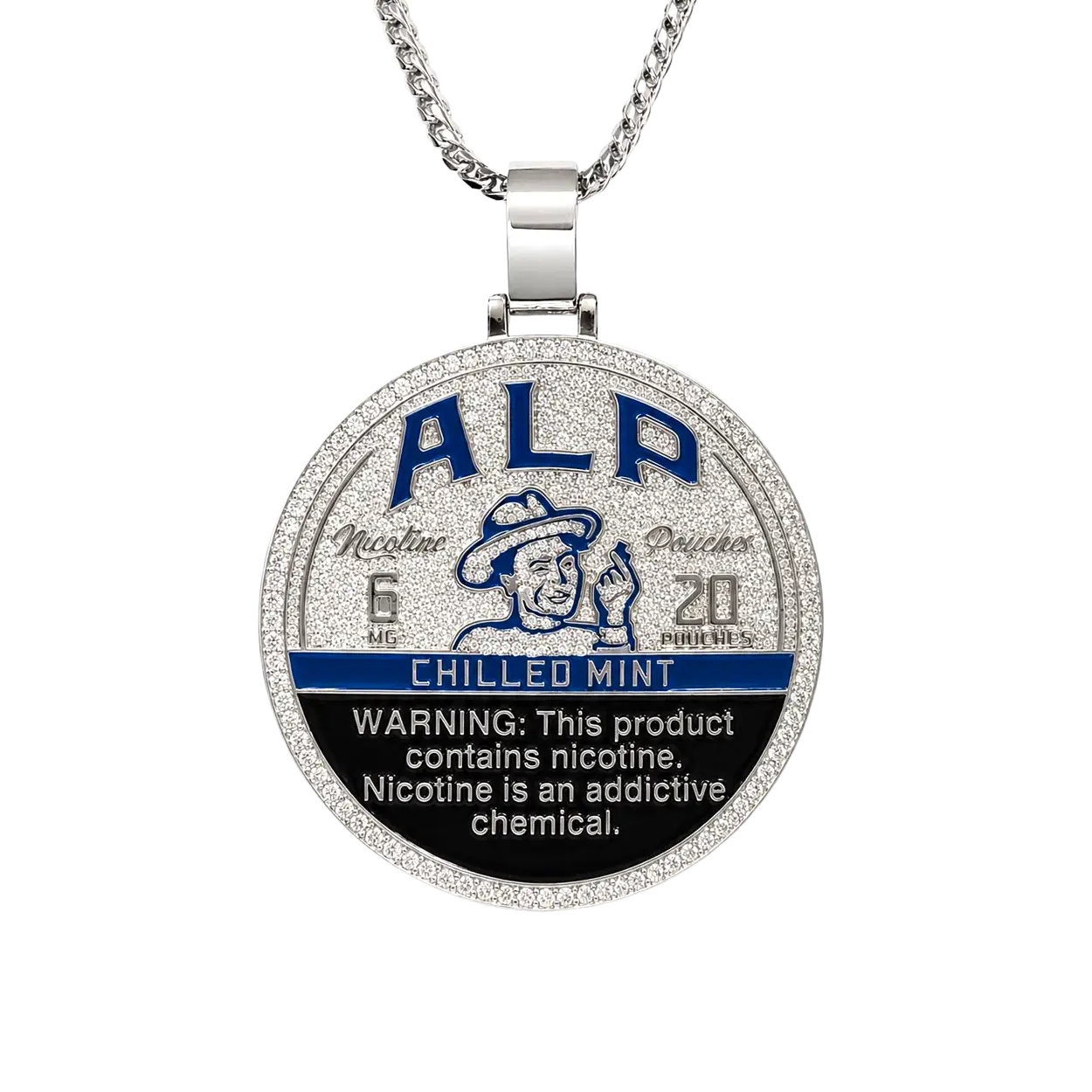 ALP x TraxNYC Tin Diamond Pendant