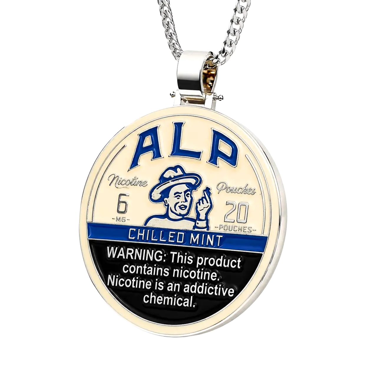 ALP x TraxNYC Tin Enamel Pendant
