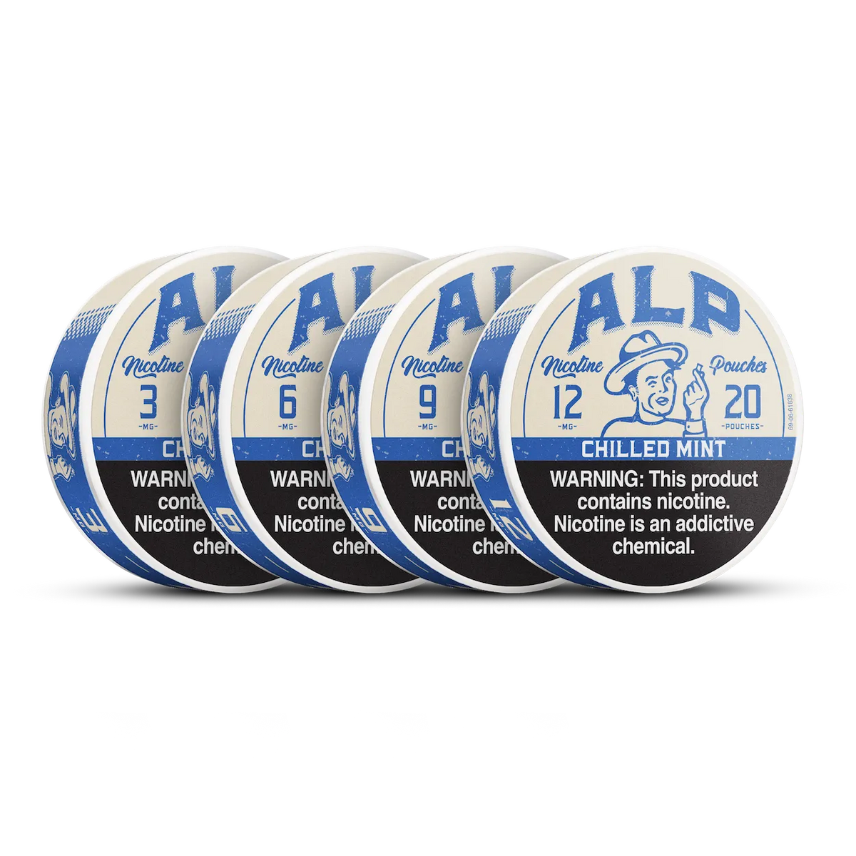 mint chewing tobacco pouches ZERO Its nicotine Grizzly Mint 9mg