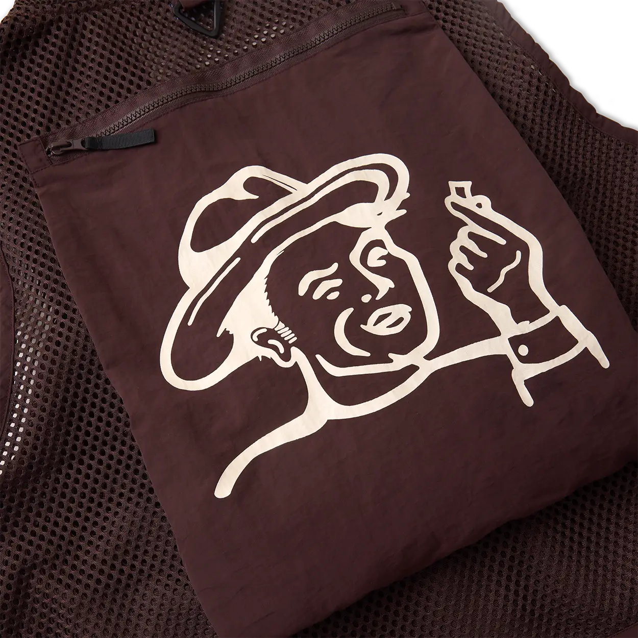 Angler's Vest Brown