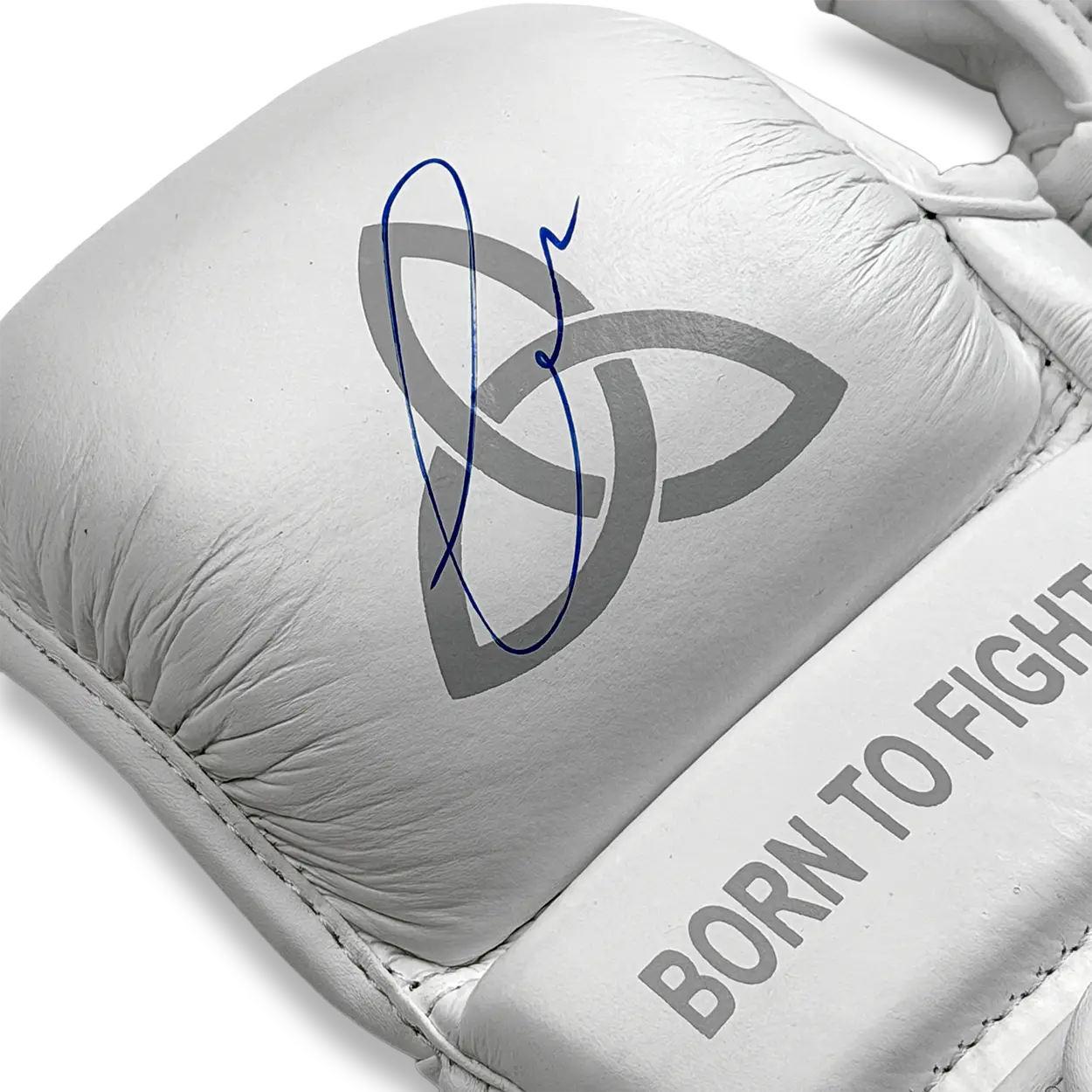 Conor McGregor Signed MMA Gloves - White Frost