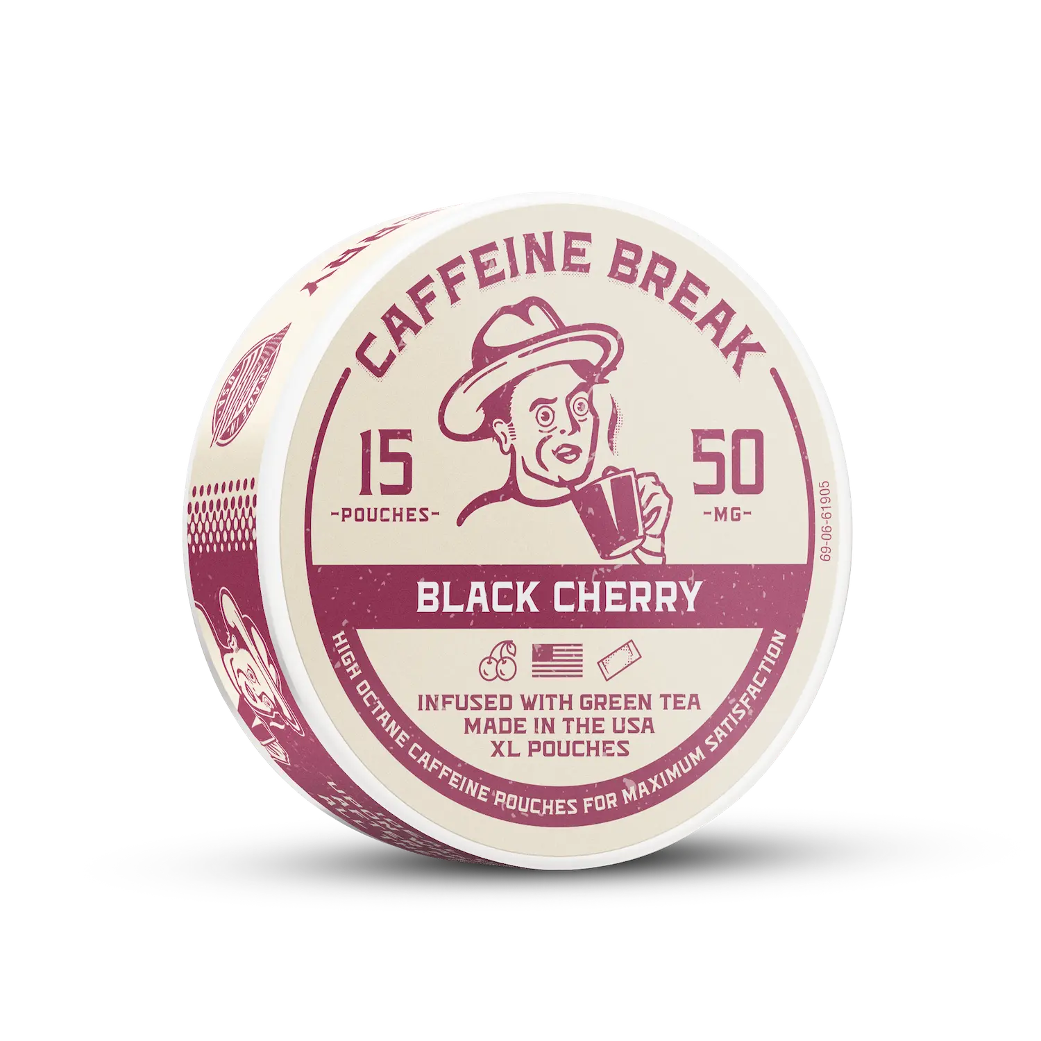 Black Cherry Caffeine Pouches