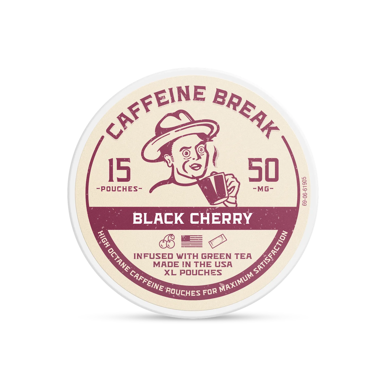 Black Cherry Caffeine Pouches