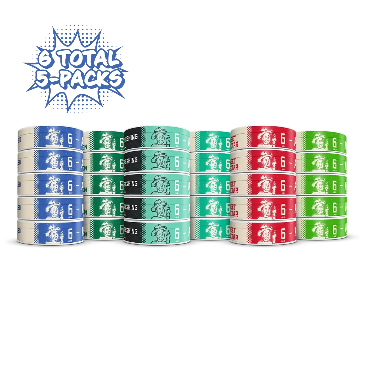 30 Pack Nicotine Pouches Combo