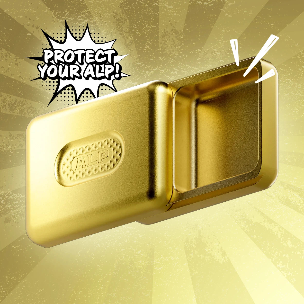 Limited Edition Slide Case Gold