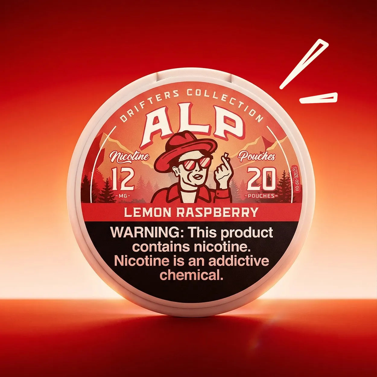 Drifters Lemon Raspberry Nicotine Pouches