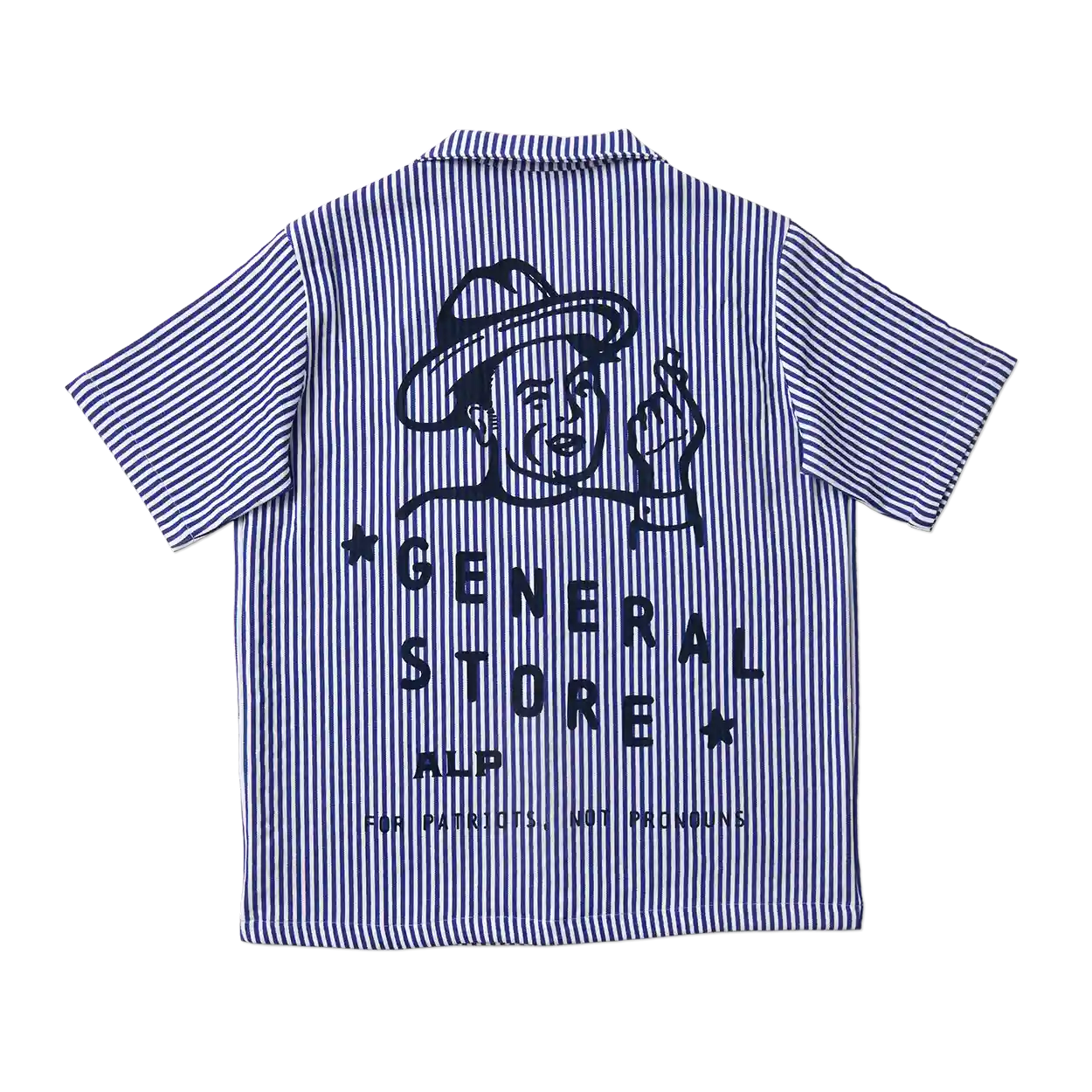General Store Mechanic's Shirt Blue Stripe