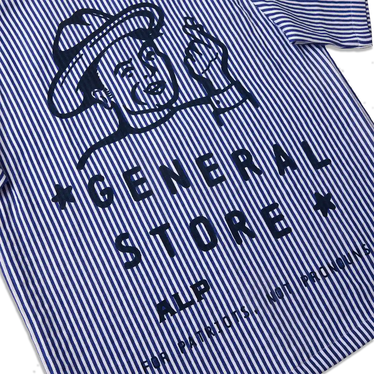 General Store Mechanic's Shirt Blue Stripe