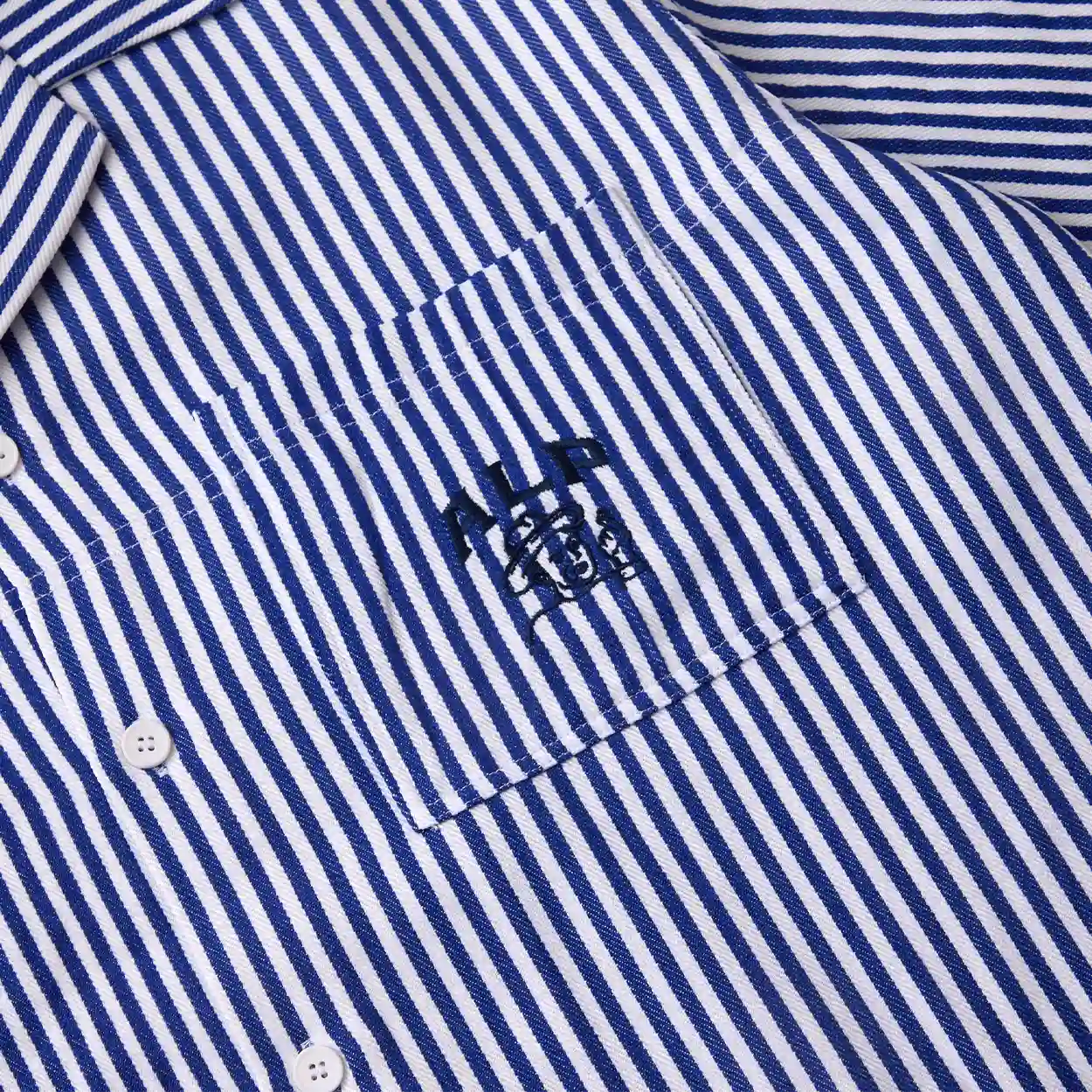General Store Mechanic's Shirt Blue Stripe