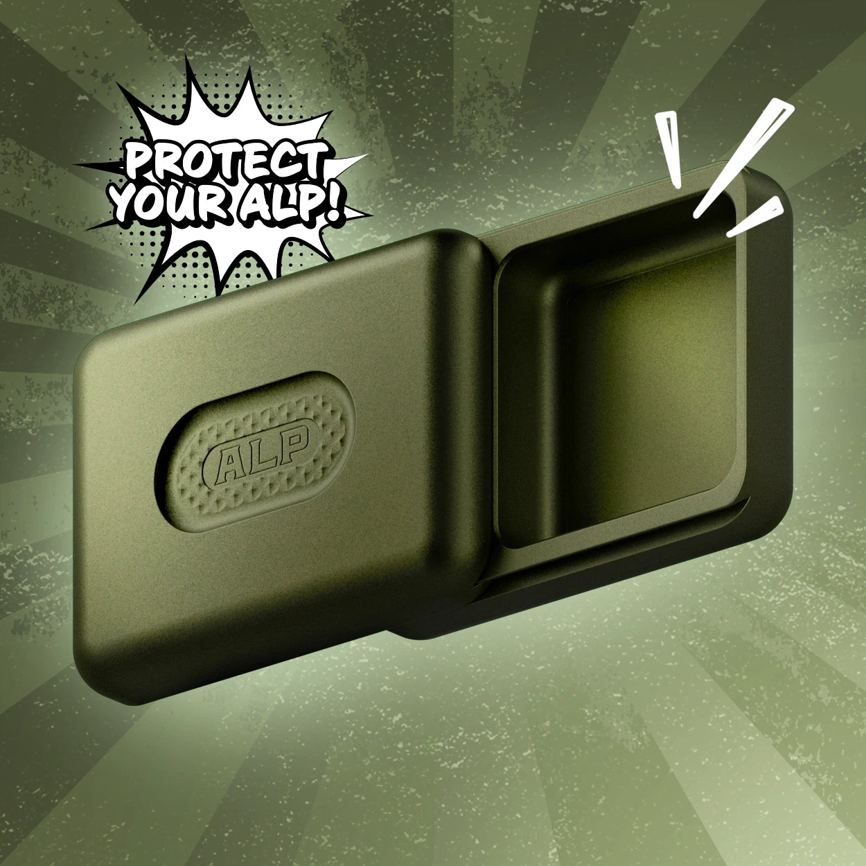 Premium Slide Case Military Green