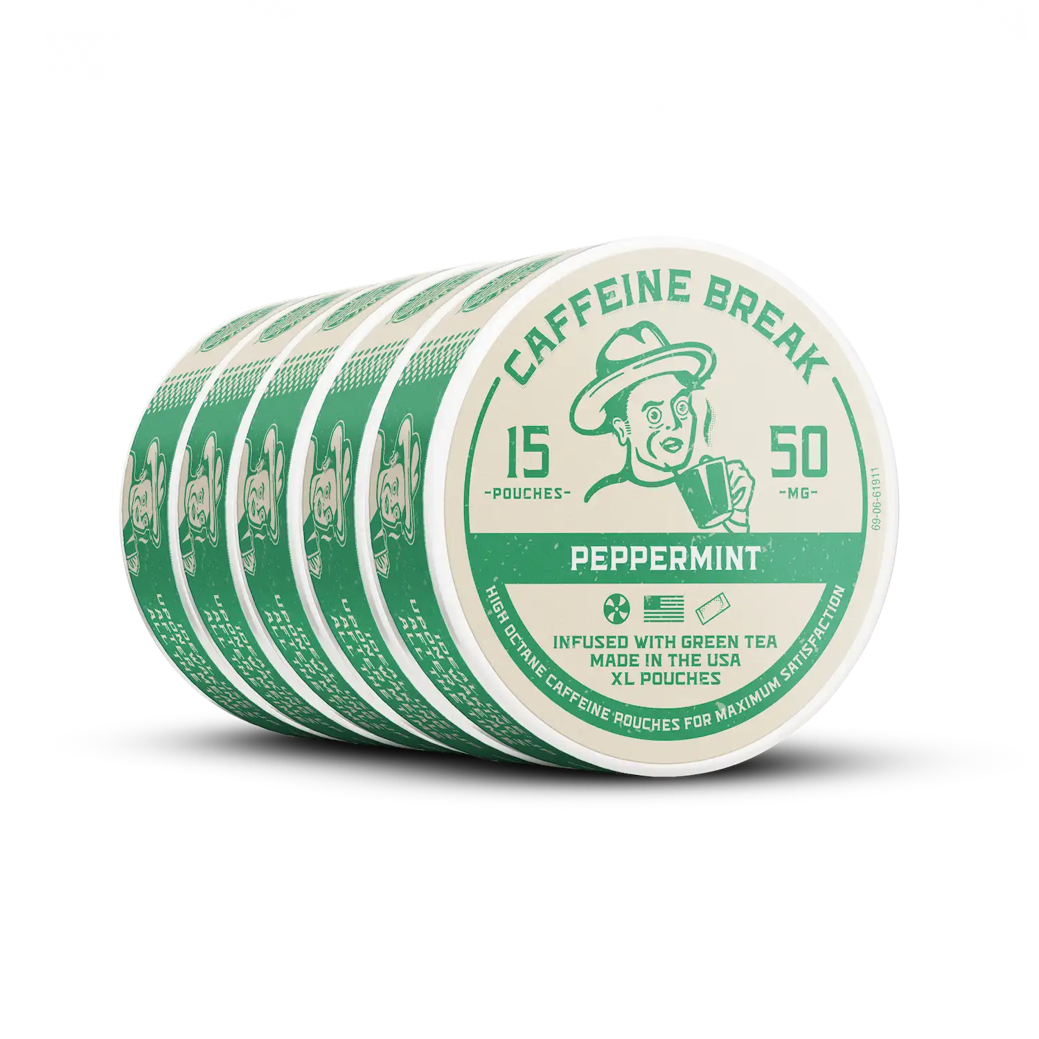 Peppermint Caffeine Pouches