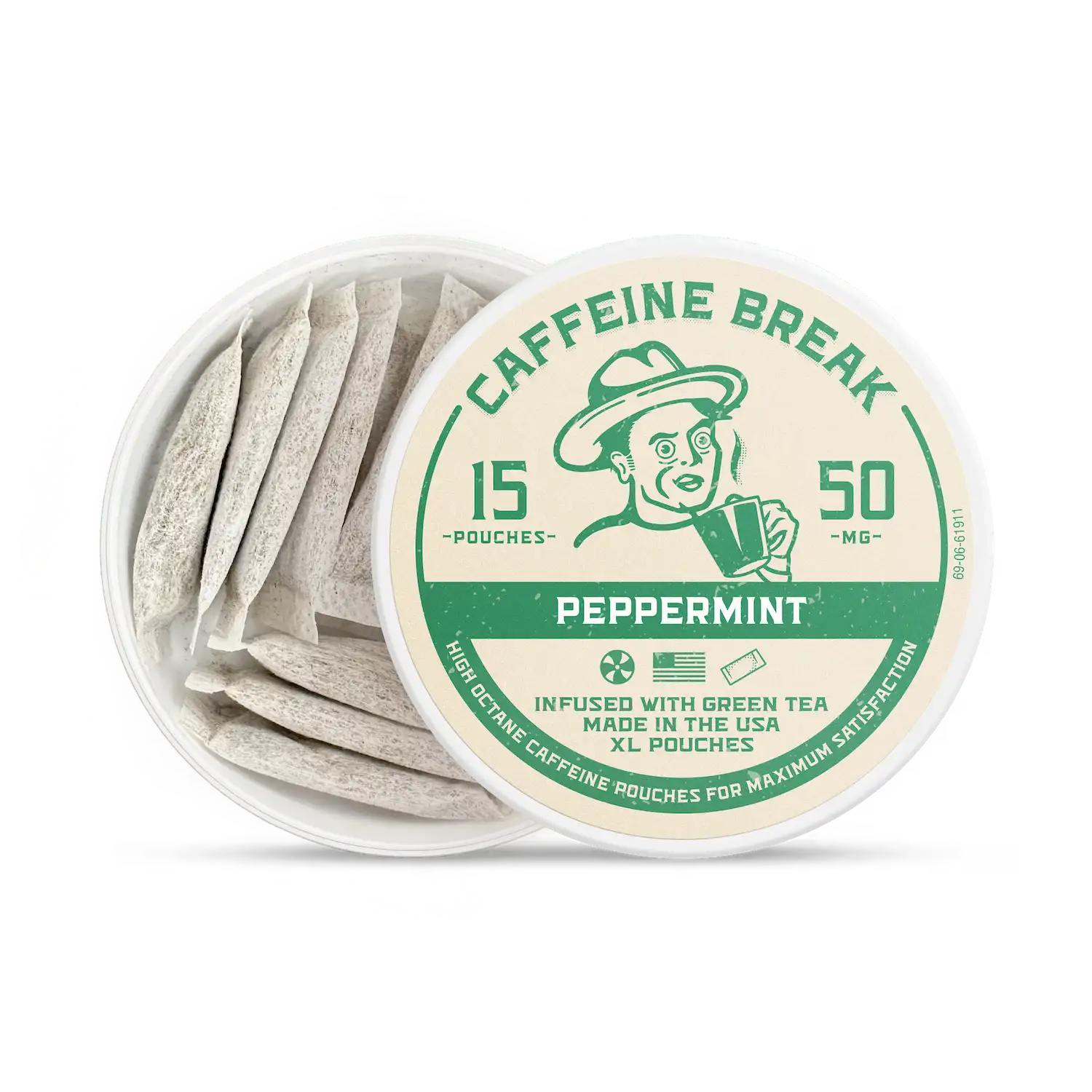 Peppermint Caffeine Pouches