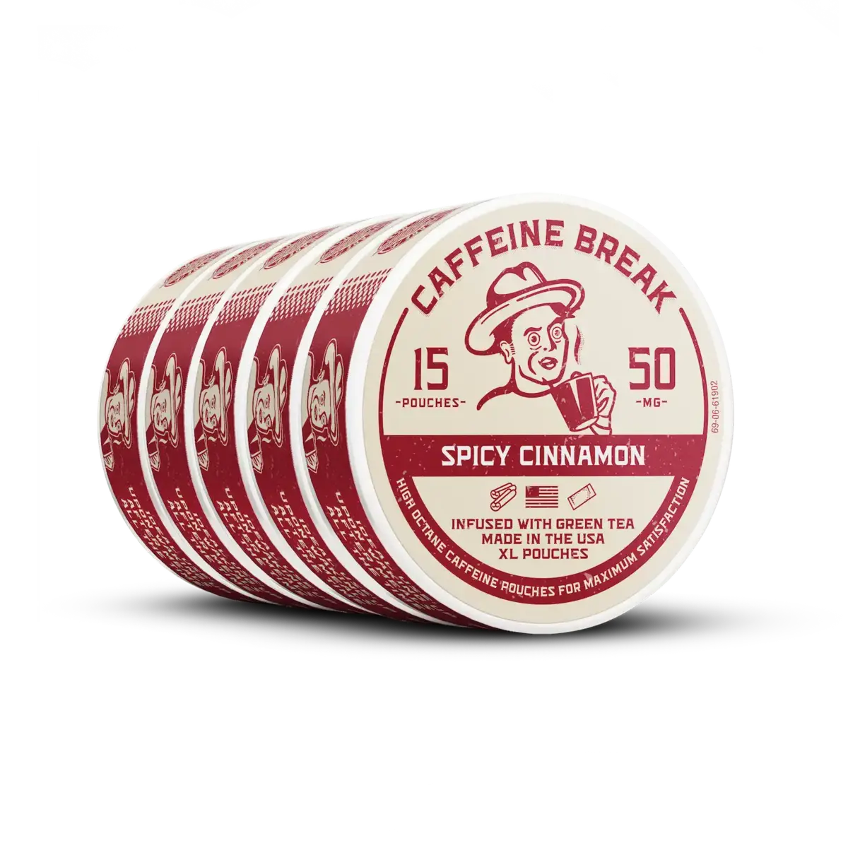 Spicy Cinnamon Caffeine Pouches