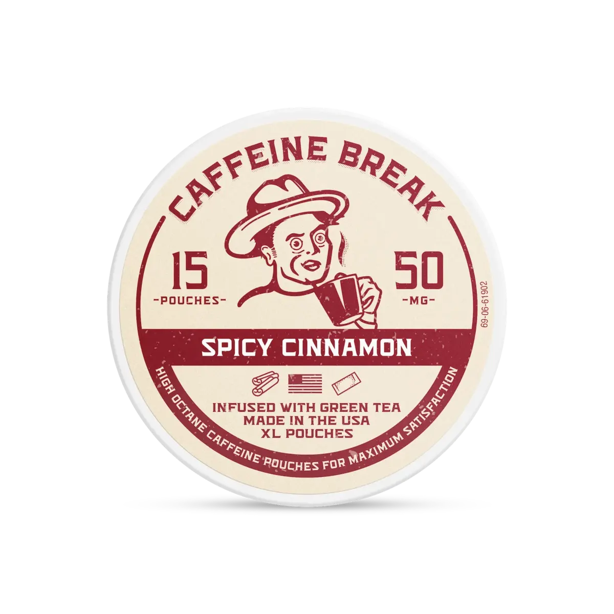 Spicy Cinnamon Caffeine Pouches