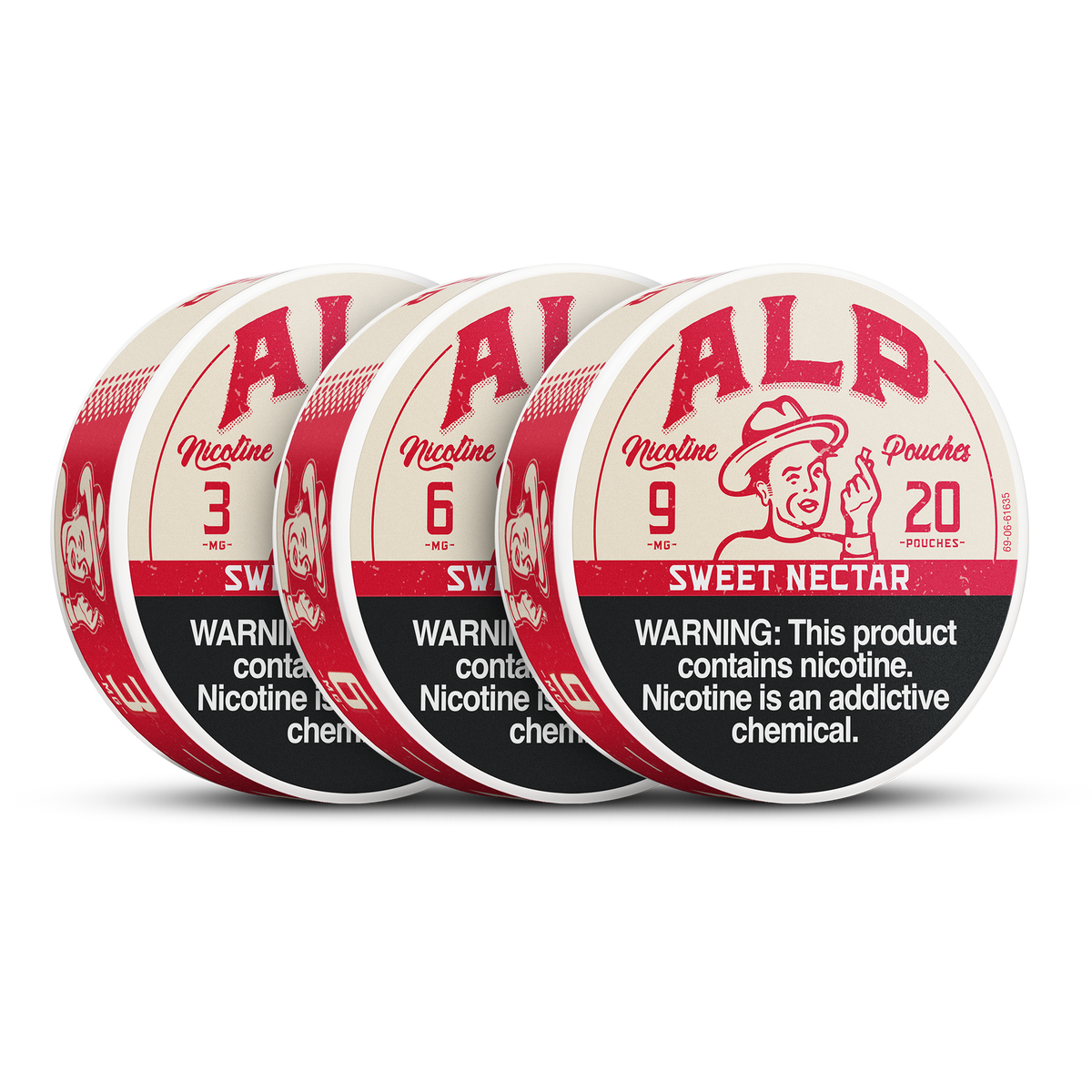 ALP Nicotine Pouches - Sweet Nectar | 3mg 6mg 9mg | A Better Time