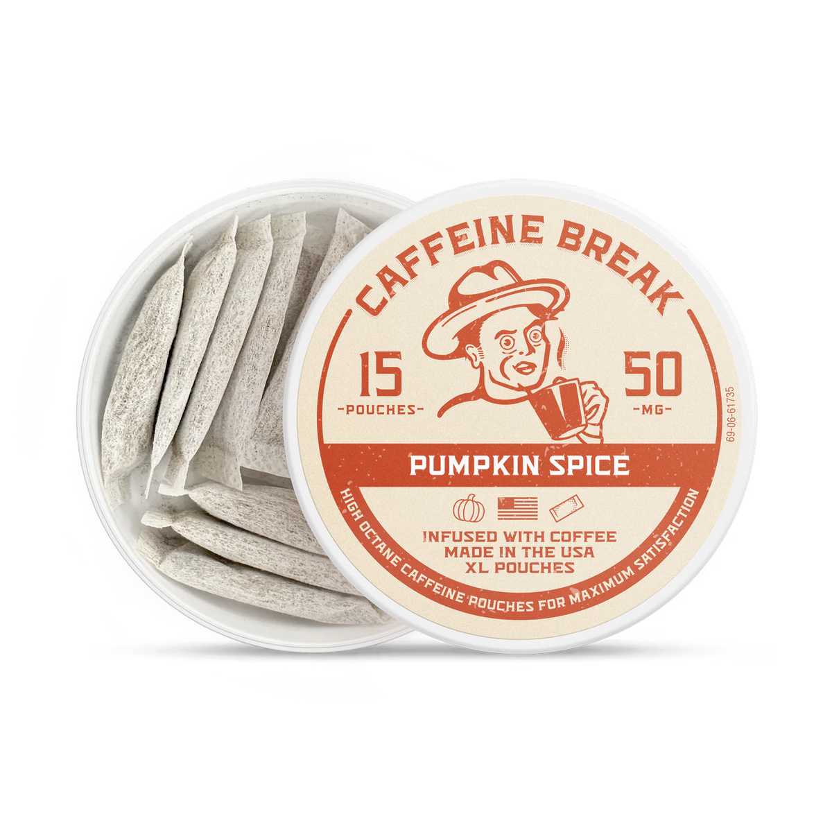 Pumpkin Spice Caffeine Pouches