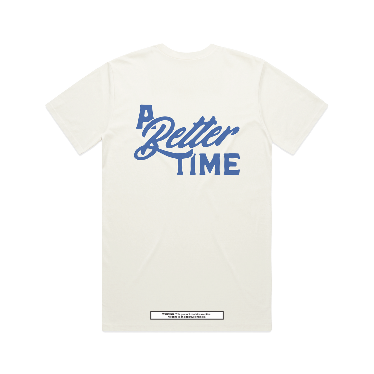 Better Time T-Shirt - Cream | ALP Nicotine Pouches
