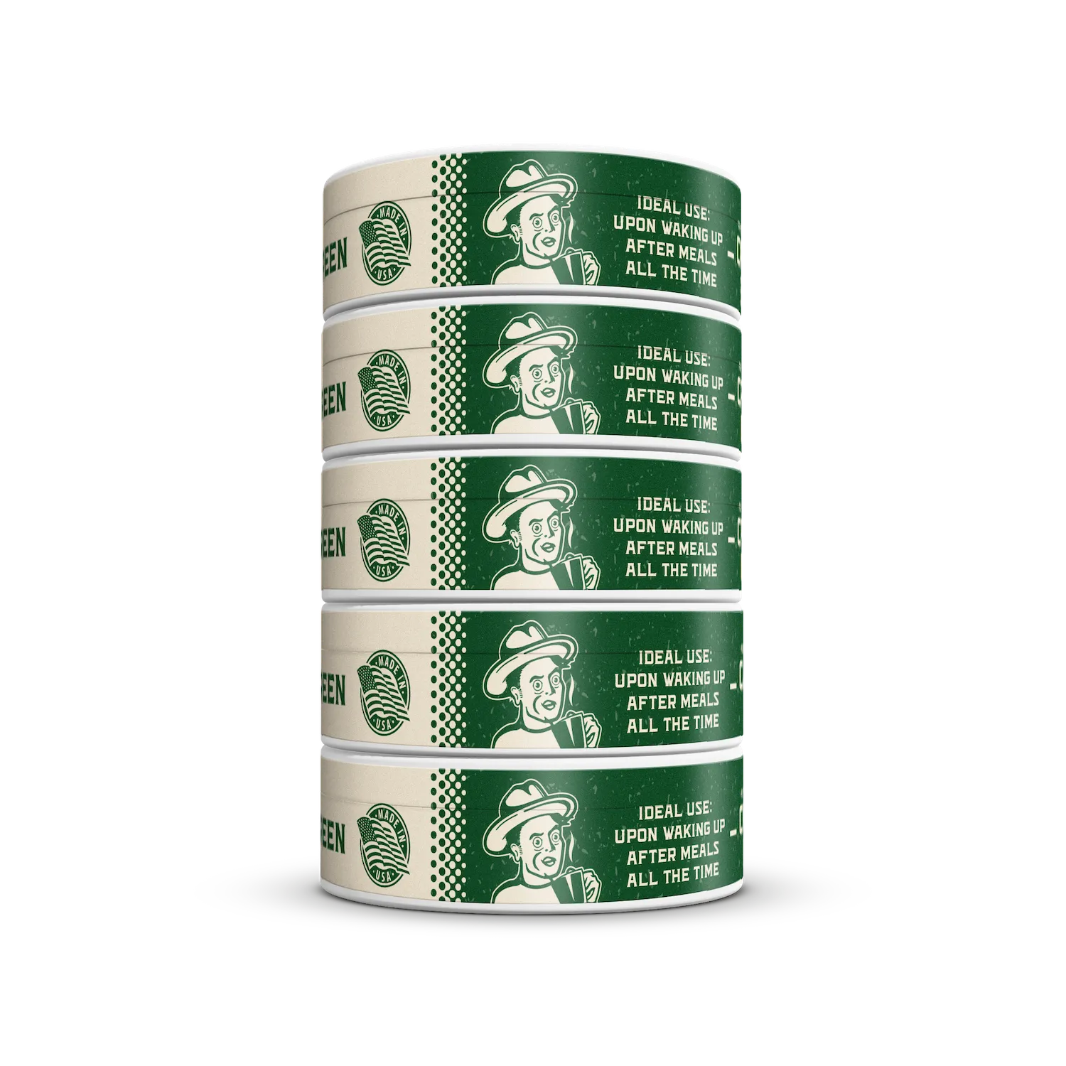 Wintergreen Caffeine Pouches